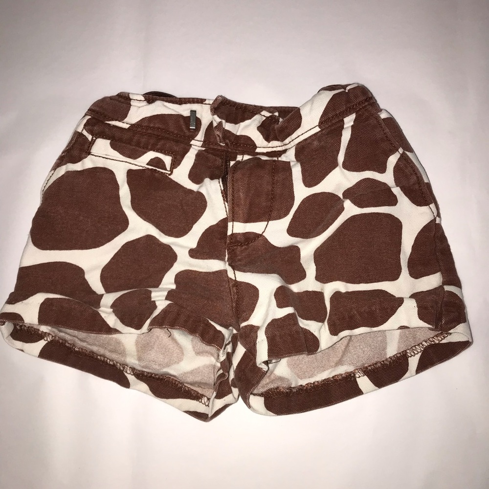 Girls 2t giraffe shorts